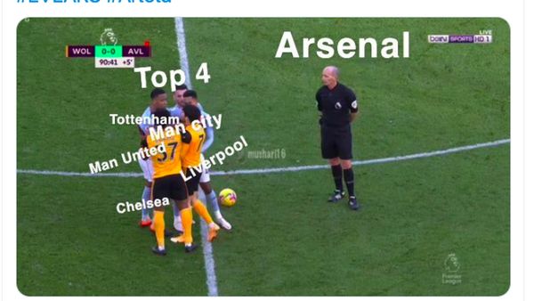 Arsenal Payah, Netizen Singgung Ancaman Degradasi