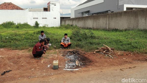 Penampakan Lokasi Pembunuhan Kusir Delman di Majalaya
