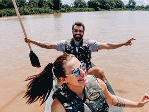 Cerita Selebgram Ngedate di Sungai Bareng Pacar, Berakhir Digigit Piranha