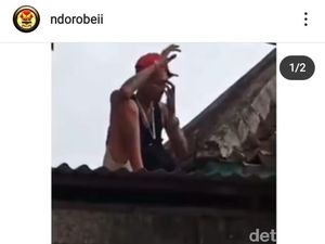 Begini Kronologi Maling yang Viral Tertangkap Gegara Ketiduran di Atas Genting Begini Kronologi Maling yang Viral Tertangkap Gegara Ketiduran di Atas Genting