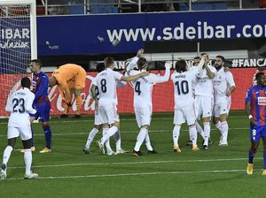 Eibar Vs Real Madrid: Los Blancos Menang 3-1