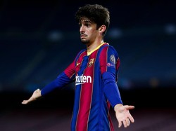Francisco Trincao, pemain muda yang baru didatangkan musim panas ini baru dimainkan terus sebagai pemain pengganti alias belum dapat kesempatan jadi starter (Getty Images/Eric Alonso)