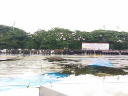 Apel Pengamanan Nataru, Gubernur Sulsel Ingatkan TNI-Polri Waspada Terorisme