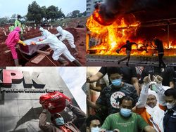 Heboh Omnibus Law-KPK Cokok Dua Menteri hingga Kepulangan HRS