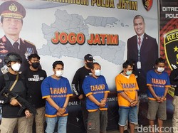 4 Perampok Rumah Spesialis Lansia di Lumajang Digulung