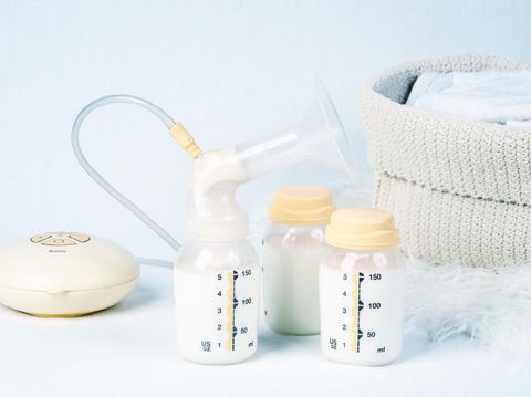 Medical electric breast pump to increase milk supply for breastfeeding mother and children's clothing