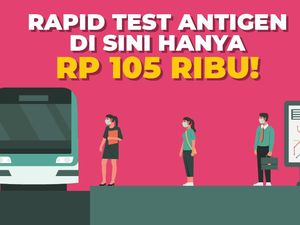 Rapid Test Antigen di 9 Stasiun Ini Hanya Rp 105 Ribu!