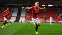 Scott McTominay adalah pemain muda MU dan jebolan akademi. Bisa jadi, dia diberi tugas sebagai kapten agar makin percaya diri (Getty Images)