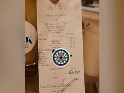 Bak Santa, Traveler Tinggalkan Tip Rp 80 Juta Usai Makan