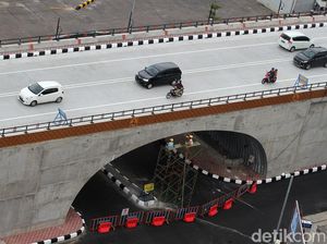 Uji Coba Flyover Purwosari Solo, Sepeda Boleh Melintas Uji Coba Flyover Purwosari Solo, Sepeda Boleh Melintas