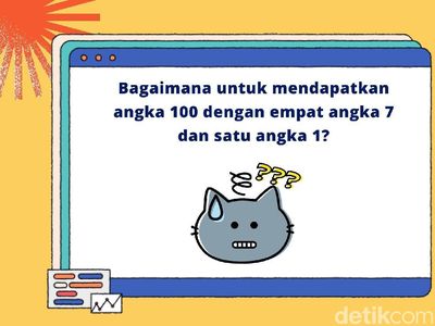 Tak Serumit Pilih Menteri, Cuma Butuh Konsentrasi untuk Jawab Teka-teki Ini