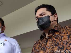 Menteri BUMN Erick Thohir Sambangi Kejagung Bahas Kasus Asabri