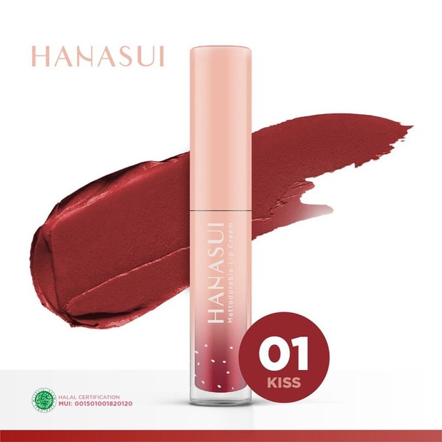 Hanasui Mattedorable Lip Cream / Foto: shopee.co.id/hanasui_official