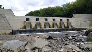 Ini Dia Penahan Sedimen Lahar Dingin Merapi