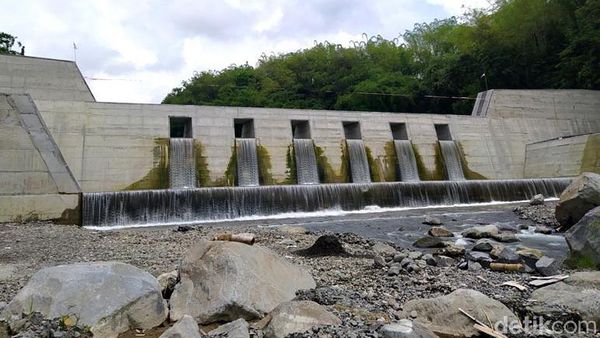 Ini Dia Penahan Sedimen Lahar Dingin Merapi