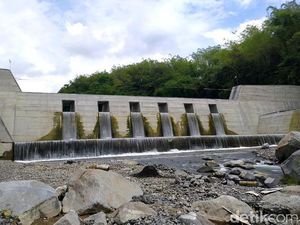 Ini Dia Penahan Sedimen Lahar Dingin Merapi