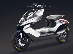 Skuter Listrik Futuristik China CFMoto Punya Tampang Oke