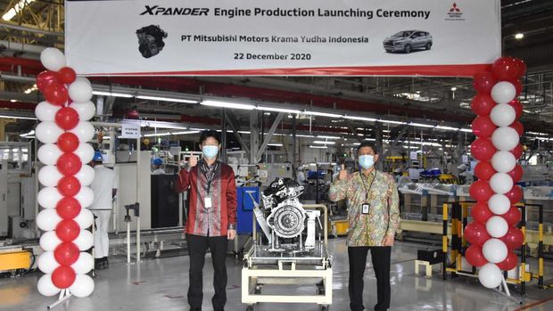 Mitsubishi Motors Krama Yudha Indonesia (MMKI), mengumumkan pada Selasa (22/12), telah resmi memulai produksi mesin 1.500 cc Xpander.