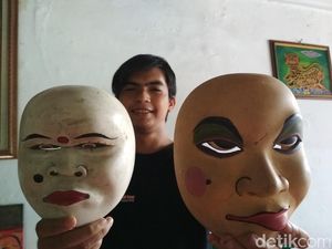 Mengenal Nyo dan Mblep Topeng Legendaris Khas Cirebon Mengenal Nyo dan Mblep Topeng Legendaris Khas Cirebon