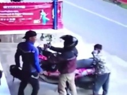 Viral Video Pria Sumedang Nekat Curi Motor di Hadapan Korbannya