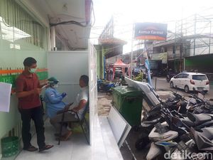 Pengalaman Rapid Test Antigen, Swab Semenit Antrenya Sejam