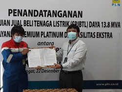 PLN Alirkan Listrik 13,8 MVA ke Pertamina EP Asset 1 Lirik Field