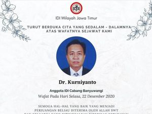 Plt Direktur RSUD Genteng Banyuwangi Meninggal Positif COVID-19