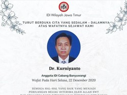 Plt Direktur RSUD Genteng Banyuwangi Meninggal Positif COVID-19