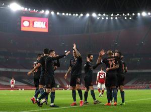 Piala Liga Inggris: Man City Hajar Arsenal 4-1