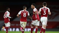 Dilansir dari Daily Star, Arsenal diyakini bakal melepas banyak pemain di bursa transfer musim panas Juni mendatang (Getty Images/Pool)