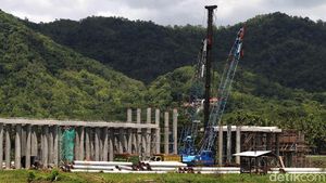 Begini Progres Pembangunan Jalur Kereta Bandara YIA