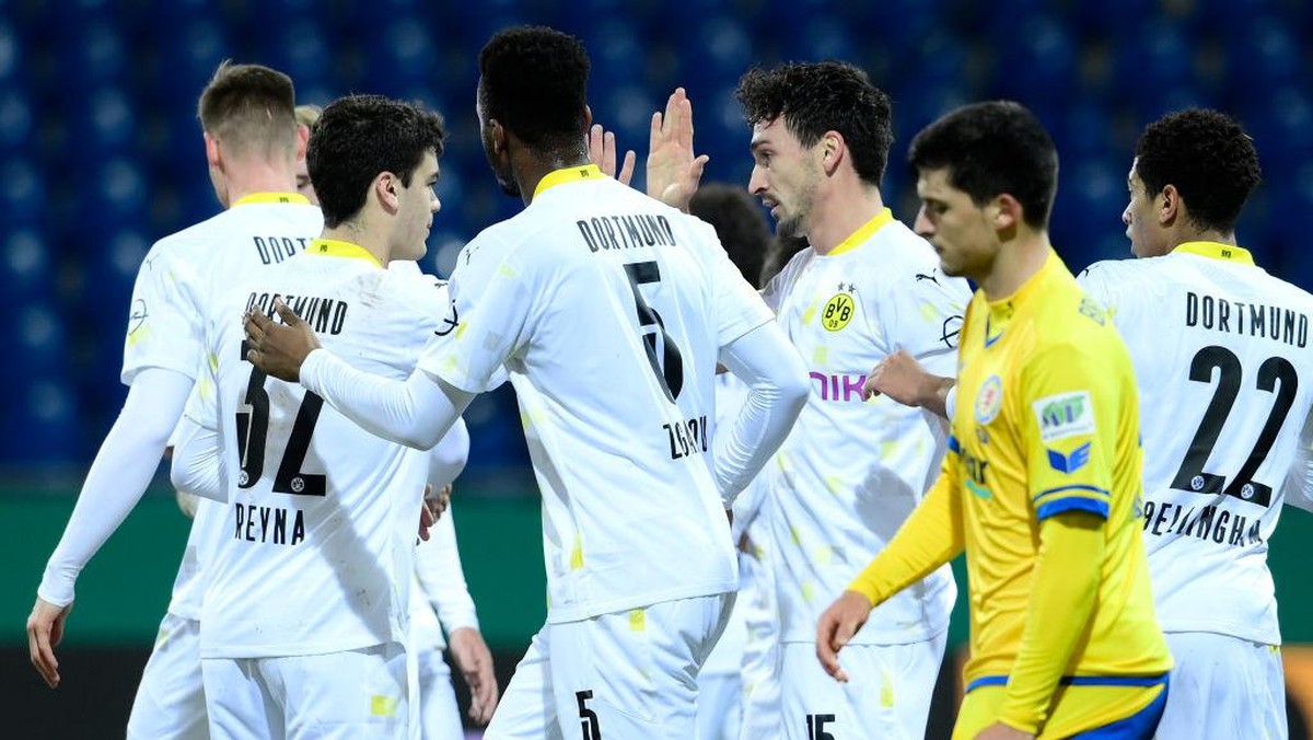 Dormund berhasil melaju ke 16 besar DFB Pokal. Foto: Getty Images/Oliver Hardt