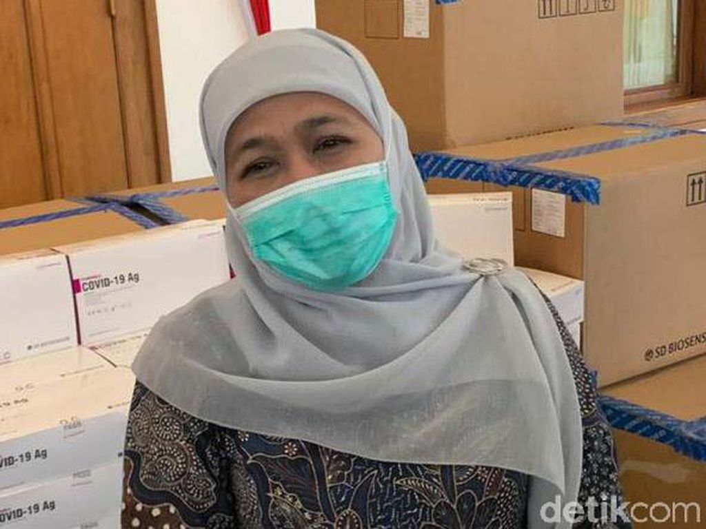 Risma Belum Serahkan Pengunduran Diri, Khofifah Tunggu Proses Kemendagri Risma Belum Serahkan Pengunduran Diri, Khofifah Tunggu Proses Kemendagri