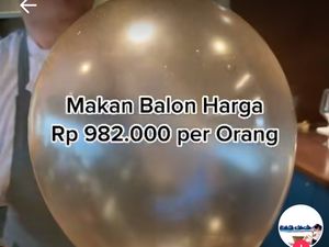 Jajan dan Makan Balon Seharga Rp 1 Juta, Netizen : Mending Makan Pake Jengkol Jajan dan Makan Balon Seharga Rp 1 Juta, Netizen : Mending Makan Pake Jengkol
