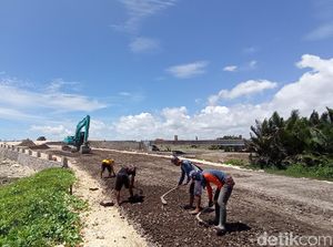 Pembangunan Jalan Lintas Pantai Pangandaran Terus Dikebut