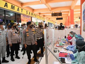 Operasi Lilin 2020, Kakorlantas Sidak Terminal Kampung Rambutan