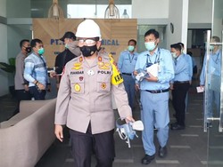 Cek Lokasi Ledakan di Pabrik Kimia Cilegon, Kapolda Banten: Bukan Bom