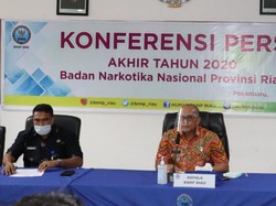 BNN Riau Tangkap 52 Orang-Sita 74 Kg Sabu Selama 2020