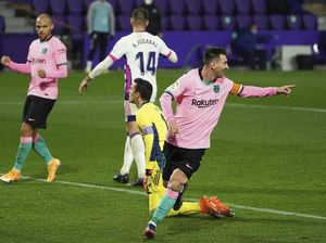 Barcelona Bekuk Valladolid, Messi Cetak gol dan Assist