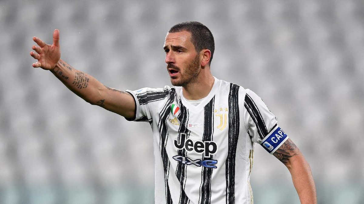 Leonardo Bonucci tak bisa membela Juventus saat melawan FC Porto. (Foto: Getty Images/Valerio Pennicino)