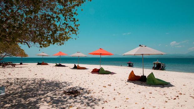 Likupang Lihaga Island in Likupang, north sulawesi