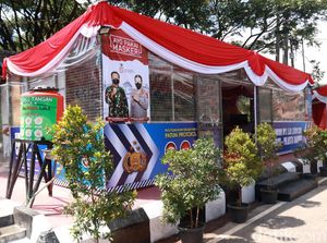 Melihat Persiapan Pos Pelayanan Nataru di Nagreg Bandung