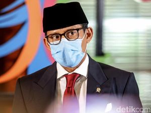 Bicara Protokol Kesehatan, Sandiaga: Tiap Hari Saya Diswab