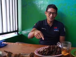 Sandiaga Uno Jelajah Indonesia, Makan Belut hingga Pecel Lele