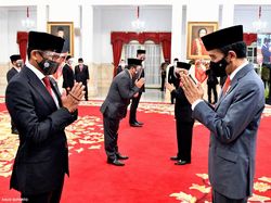 Sandi Bertasbih Saat Pelantikan Menteri, Jubir: Beliau Memang Rutin Zikir