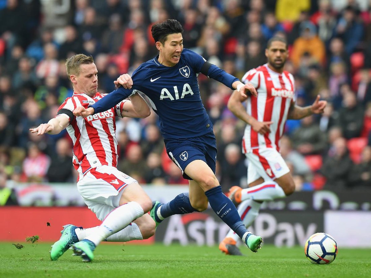 Link live streaming Stoke vs Tottenham di perempatfinal Piala Liga Inggris. (Foto: Getty Images/Tony Marshall)