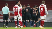 Kemenangan ini menjadi tiket Man City menuju semifinal Piala Liga Inggris. AP Photo/Frank Augstein.