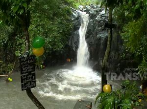 Celebrity on Vacation: Terjun Bebas di Air Terjun Aling-aling