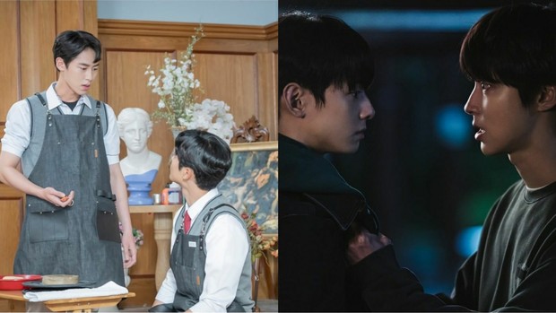 Baek Kyung vs Haru dan Suho vs Seojun/Foto: instagram.com/tvndrama.official dan instagram.com/mbcdrama_now Baek Kyung vs Haru dan Suho vs Seojun/Foto: instagram.com/tvndrama.official dan instagram.com/mbcdrama_now