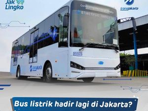 Mengintip Bus Listrik TransJakarta yang 40% Lokal
